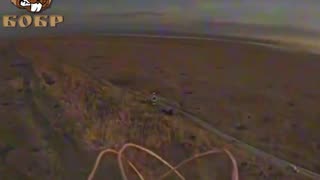 🇷🇺 RU POV | Russian FPV Drone Hits Moving Ukrainian MRAP | RCF