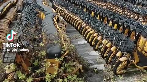 ELECTRIC BIKE GRAVEYARD IN CHINA 🇨🇳- THIS IS WHAT WILL HAPPEN TO YOUR NEW E-CARS ALSO "CLIMATE CHANGE"