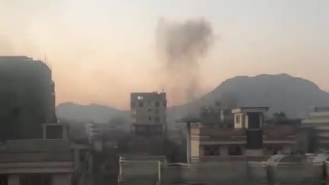 One person was killed and two were injured in the rocket attack on Kabul this morning