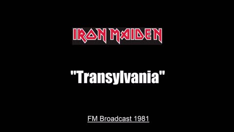 Iron Maiden - Transylvania (Live in Tokyo, Japan 1981) FM Broadcast