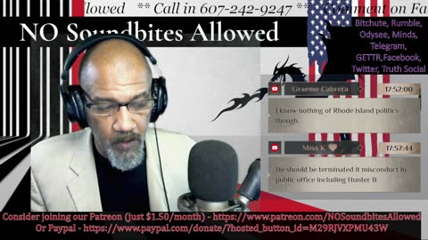 Sunday Livestream - S5 Ep27 - Flag burning, Iran Nuclear Deal, Affirmative Action reactions