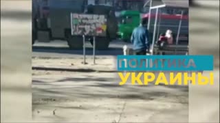 The Movement Of Equipment Around The City Is Being Recorded || Mariupol