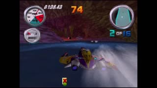 Hydro Thunder (Actual N64 Capture) - Catacomb