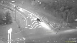 Impaired driver is followed by Ohio state highway patrol helicopter in high speed chase