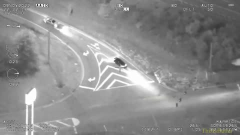 Impaired driver is followed by Ohio state highway patrol helicopter in high speed chase