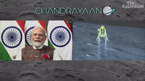 India's Chandrayaan-3 makes historic moon landing