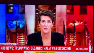 Rachel Maddow admits that they are censoring Trump’s victory speech