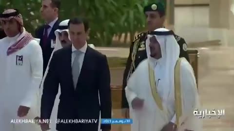 The Reunification of Islam: Syrian President Al-Assad arrives in Riyadh Kingdom of Saudi Arabia