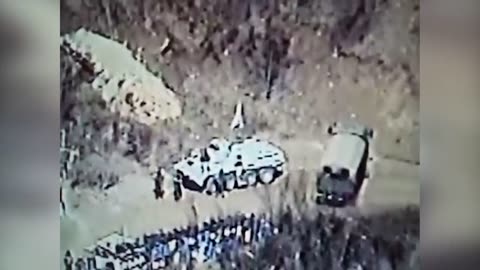 BREAKING 🚨AZERBAIJANI HAS REPORTEDLY RELEASED FOOTAGE FROM A DRONE SHOWING AMERICAN TROOPS