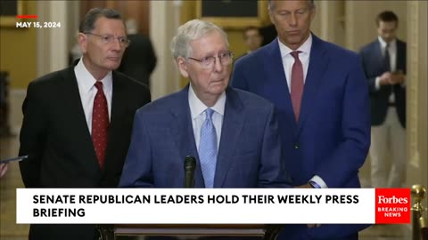 BRUTAL- Watch McConnell's Savage Answer To Question About Bob Menendez