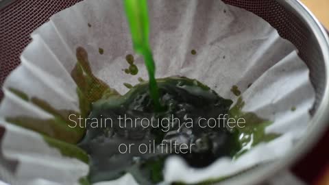 Vibrant Green Oil For Plating