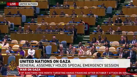 The United Nations General Assembly just voted on an amendment to condemn the October...