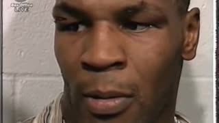 MIKE TYSON SHOWING US HIS SENSITIVE FEMININE SIDE