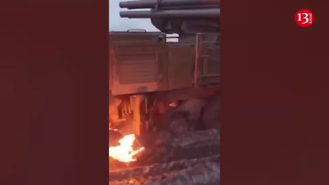 See how Russians’ $12m “Smerch" burns - "It can explode at any moment”