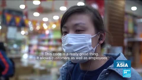 In Shanghai works without a QR-code.