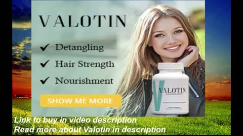Every women deserves a beautiful healthy hair, Valotin is your best choice for it!