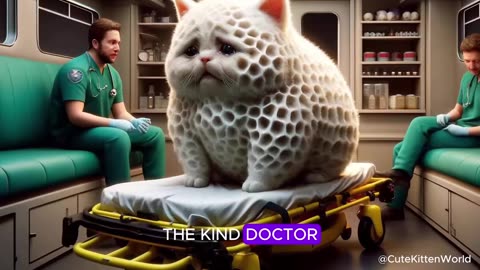 Poor Cat Infected with New Virus ⎮ Kind Doctor ⎮ Cute Cat 🦠🧑‍⚕️🐱 #cat #aicats #catvideos2024