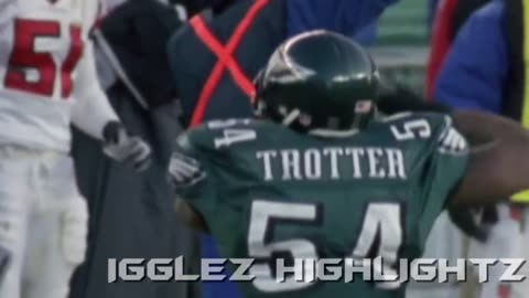 Eagles LB Jeremiah Trotter Highlights