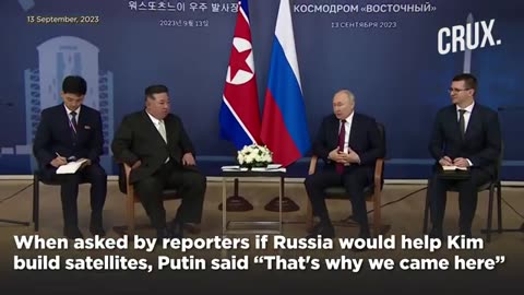 Kim Meets Putin In New Russian Cosmodrome