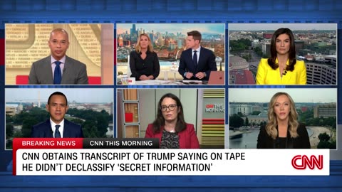 Haberman on what is ‘really striking’ about Trump recording transcript