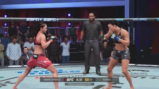 EA Sports UFC 5 Karolina Kowalkiewicz Vs Tatiana Suarez