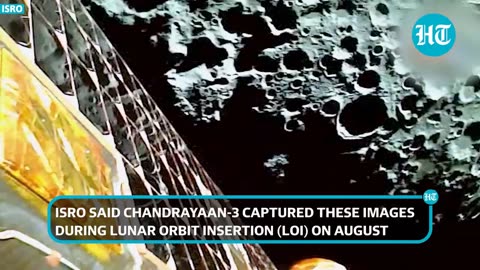Chandrayaan-3 Captures Its First Images Of Moon; Intricate Details Of Lunar Craters Photographed