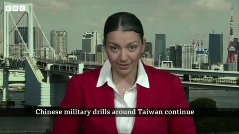 [2023-04-10] China rehearses 'sealing off' Taiwan in the third day of drills – BBC News