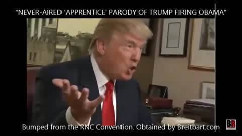 FROM 2012...NEVER AIRED...TRUMP FIRES OBAMA!!!