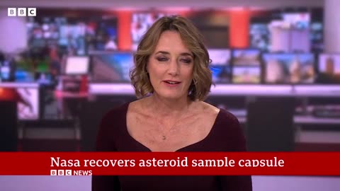 Nasa recovers asteroid sample capsule - BBC News