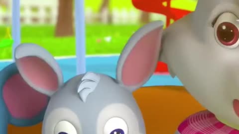Bus riding song along-kids cartoons