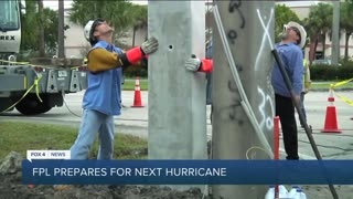 Florida Power & Light prepare for Hurricane Season