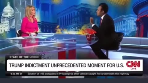 Vivek Ramaswamey called out a CNN reporter live