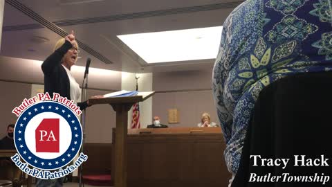 Butler County Commissioners Meeting - Public Comments Tracy Hack 102721