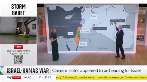 Israel-Hamas war: US shooting down missiles potentially heading to Israel is 'significant'