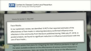 The CDC Debunks Respiratory Facemask Recommendation With Their Own Study from 2020