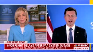Biden’s Transportation Secretary on FFA system outage: “Glitches and complications happen all the time”