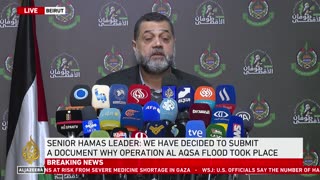 Humanitarian conditions in Gaza ‘dangerously disastrous’: Hamas official