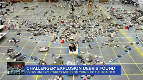 Space Shuttle Challenger wreckage found