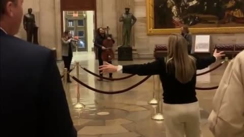 WATCH: GOP Representatives Worship in the U.S. Capitol Rotunda