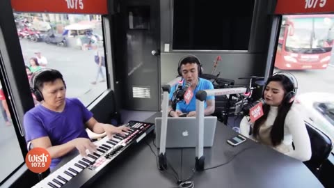 Arnel Pineda and Morissette cover "I Finally Found Someone" LIVE on Wish 107.5 Bus
