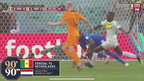 Senegal vs Netherlands Highlights 2022 FIFA World Cup Highlights