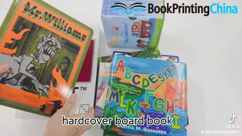 Popular types of board book printing cases