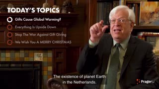 Dennis Prager Fireside Chat #320 Giving Christmas gifts leads to climate change and global warming?