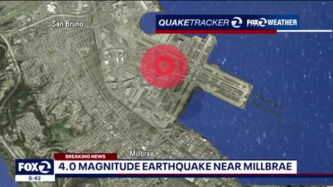 Epicenter of latest California earthquake traced to ground under San Francisco International Airport