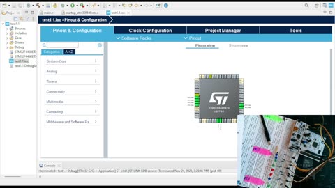 STM32 LED Control: Expanding CubeIDE's Code with Custom While Loops