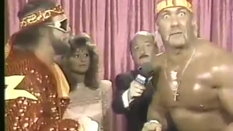 1989 Hulk Hogan & Randy Savage give clues to destruction of the Twin Towers! 9/11