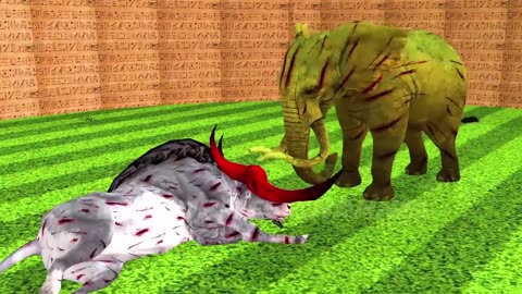 Temple run Titan T-rex chasing wild elephant turns into monster | nmsmobile