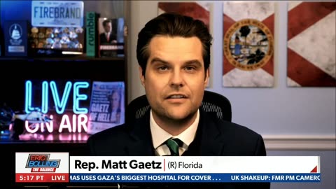 Gaetz Opposes Johnson's C.R.