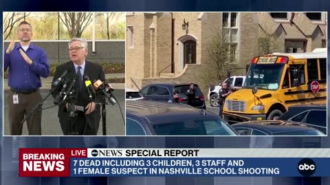 6 killed in Nashville school shooting; suspect dead[720p-HD]