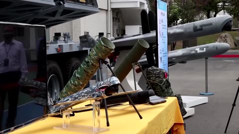 Learning from Ukraine, Taiwan shows off new drones